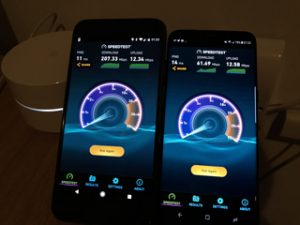 wifi speed test frontier